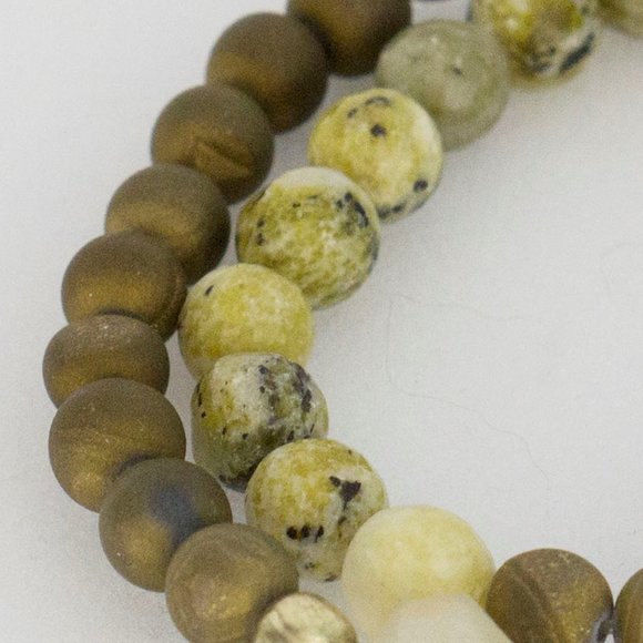 Bracelet Semi Precious Stretch - Picture 3 of 3